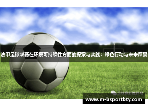 法甲足球联赛在环境可持续性方面的探索与实践：绿色行动与未来愿景