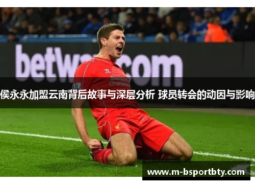 侯永永加盟云南背后故事与深层分析 球员转会的动因与影响