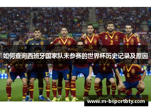 如何查询西班牙国家队未参赛的世界杯历史记录及原因